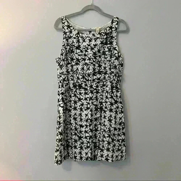 J. Crew Silk Blend Sleeveless Dress Size 12 Cotton & Silk Blend - Picture 1 of 5